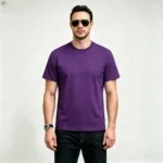 Men's Basic Cotton Crew Neck T-Shirt - Image 4