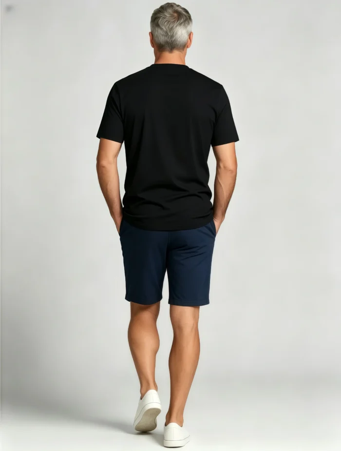 Men's Basic Cotton Crew Neck T-Shirt - Image 9