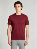 Men's Basic Cotton Crew Neck T-Shirt - Image 10