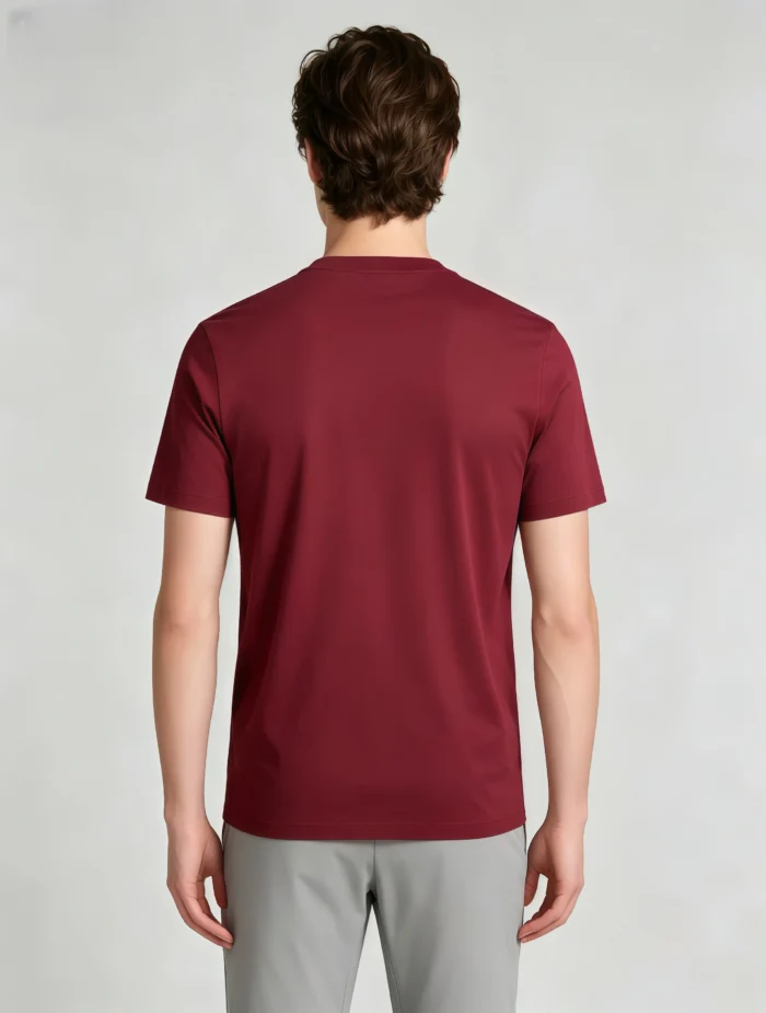Men's Basic Cotton Crew Neck T-Shirt - Image 11