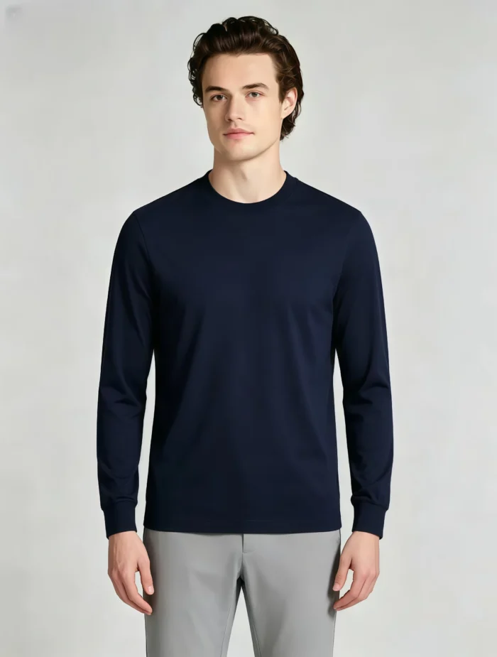 Men's Stretch Comfort Multi-Purpose Long Sleeve Base Layer - Image 5