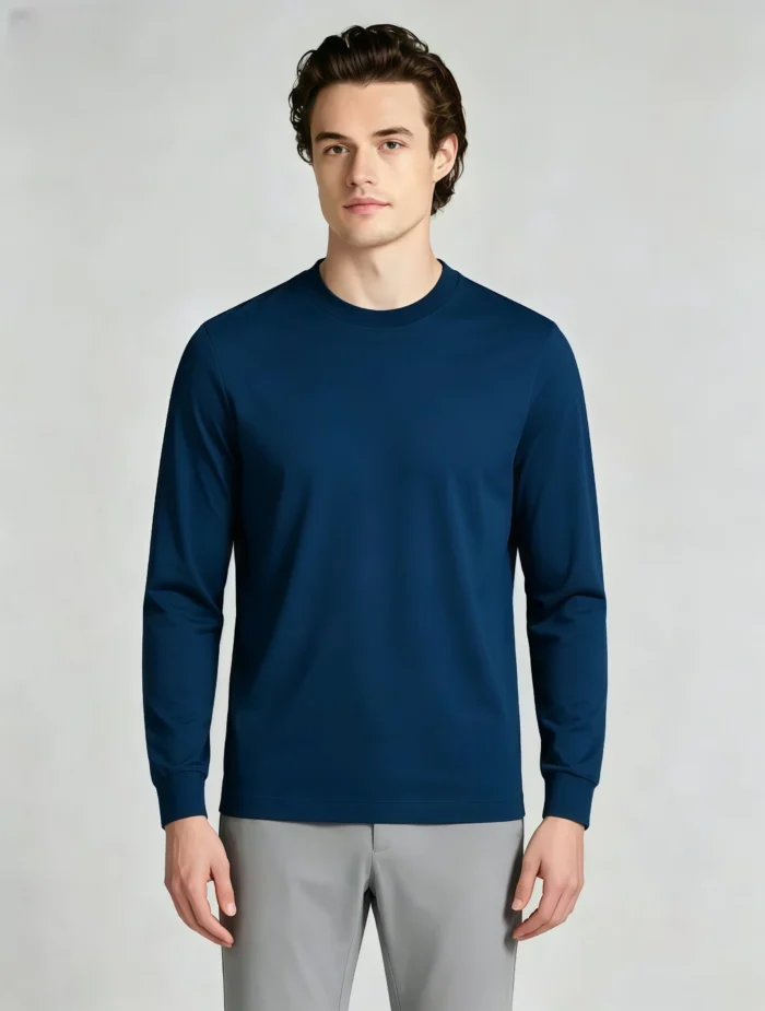 Men's Stretch Comfort Multi-Purpose Long Sleeve Base Layer - Image 7