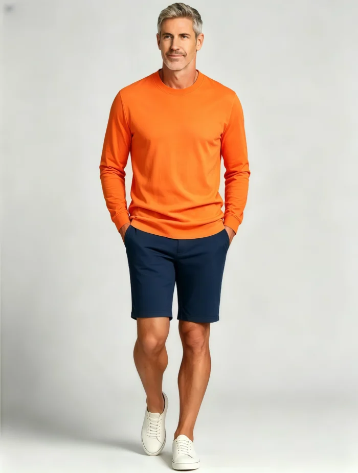 Men's Stretch Comfort Multi-Purpose Long Sleeve Base Layer - Image 3