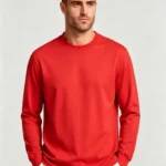 Men's Basic Crew Neck Long Sleeve Casual T-Shirt