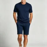 Men's Classic Crew Neck Heavyweight Cotton Blank Plain Short Sleeve Basic T-Shirt
