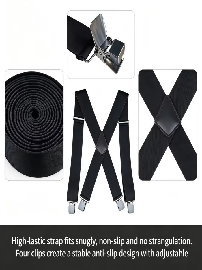 The Titan Cut™ Heavy-Duty X-Back Suspenders - Image 2