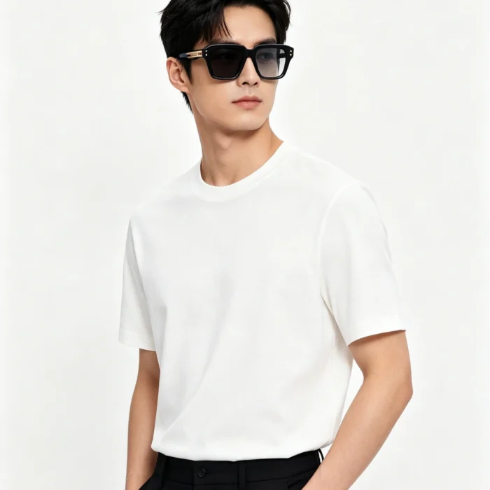 Minimalist Matte Thick Square Photochromic Dual-purpose Sunglasses Unisex - Image 2