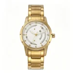 Angular Hollow Diamond Index Men Steel Band Watch Street Trend Waterproof Quartz Wristwatch