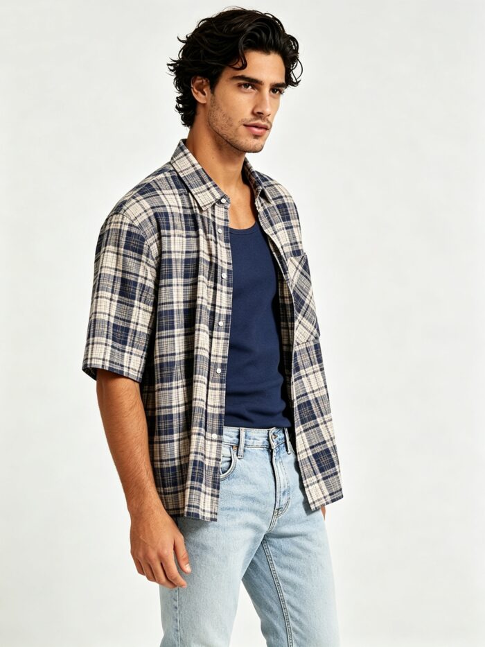 Signature Cut™Premium Cotton Casual Shirt - Image 3