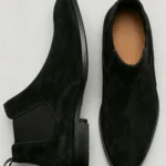 Men's Classic Suede Pull-On Chelsea Ankle Boots