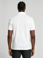 Gradient Floral Print Lapel Polo, Slim Fit Vacation Casual Short Sleeve Top for Men - Image 12