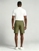 Men's Waffle Vertical Seam Drawstring Shorts - Image 6