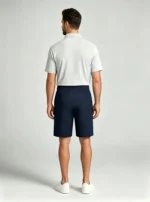 Men's Cross Jacquard Drawstring Shorts - Image 5