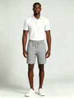 Men's Cross Jacquard Drawstring Shorts - Image 13