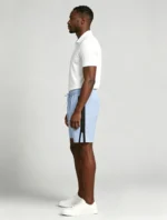Men's Soft Jacquard Knit Drawstring Shorts Multi Occasion Lightweight Travel Lounge Shorts - Image 8