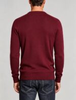Men's Front Diamond Cable Knit Crew Neck Raglan Sleeve Sweater Soft Breathable Fall Winter Casual Layering Pullover - Image 19