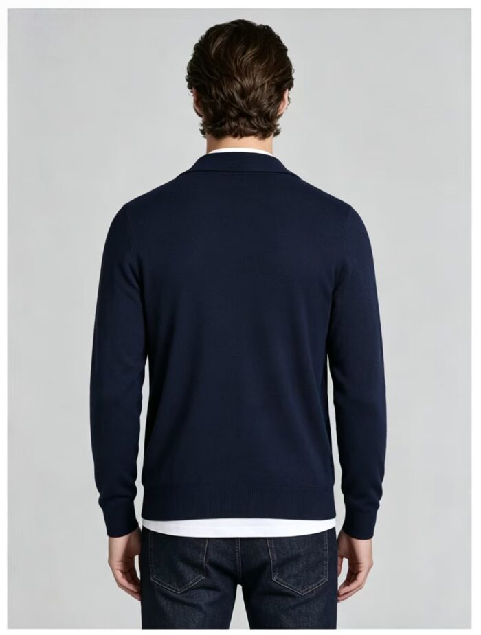 Men's Open Front Pocket Knit Cardigan - Image 11