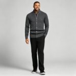 Men's Full Vertical Ribbed Henley Collar Long Sleeve Knit Sweater Soft Slim Fit Fall Winter Casual Layering Pullover - Image 10