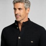 Men's Full Vertical Ribbed Henley Collar Long Sleeve Knit Sweater Soft Slim Fit Fall Winter Casual Layering Pullover - Image 21