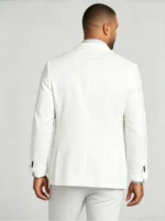 Men's Notch Lapel Single Button Business Wedding Blazer Daily Formal Sport Coat Jacket - Image 2