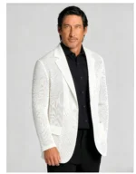 Men's Lightweight Unstructured Blazer Business Casual Daily Sport Coat Jacket - Image 5
