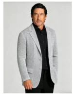 Men's Lightweight Unstructured Blazer Business Casual Daily Sport Coat Jacket - Image 9