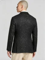 Men's Relaxed Fit Shawl Lapel Blazer Wrinkle Resistant Multi-Occasion Dress Suit Jacket - Image 5