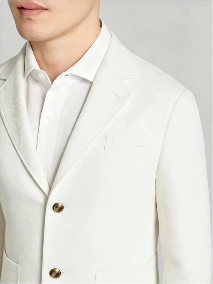 Men's Buttoned Business Casual Blazer - Image 2