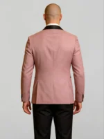 Men's Relaxed Tailored Fit Shawl Lapel Blazer Wrinkle Resistant Multi-Occasion Dress Suit Jacket - Image 2