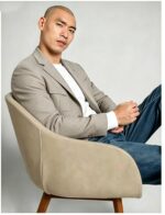 Men's Buttoned Business Casual Blazer - Image 9